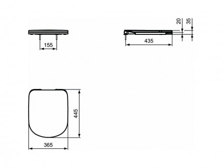 Комплект Инсталляции «Ideal Standard» Prosys Eco Frame Tempo (W440101)
