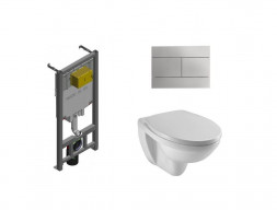 Комплект Инсталляции «Jacob Delafon» Patio Клавиша Хром (E21740RU-00)