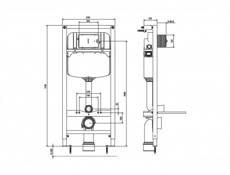 Система Инсталляции для Унитазов «Jacob Delafon» (E24156-NF)