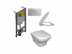 Комплект Инсталляции «Jacob Delafon» Vox Клавиша Хром (E21746RU-00)