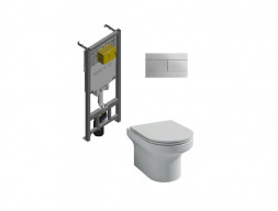 Комплект Инсталляции «Jacob Delafon» Elite Клавиша Хром (E21742RU-00)